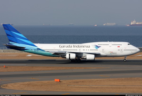 Boeing 747 Garuda Indonesia 