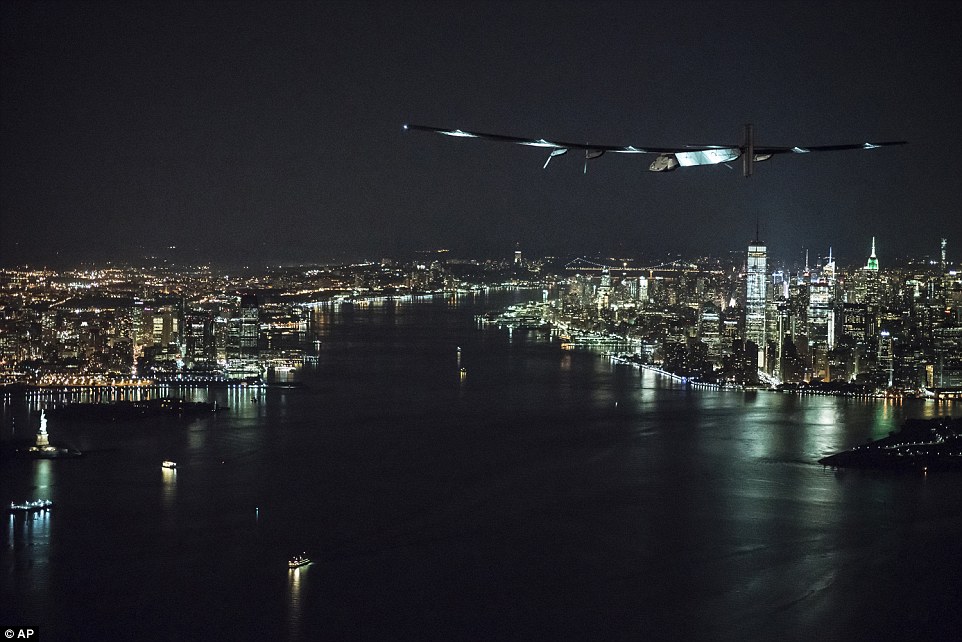 Solar Impulse 2 Selesaikan Misi Melintasi Amerika Serikat