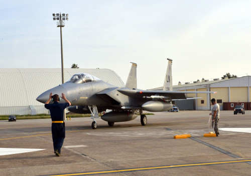 USAF F-15C Eagle at Incirlik Air Base, Turkey/USAF